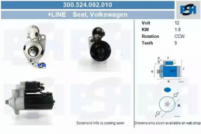 CV PSH 300524092010 -  Стартер